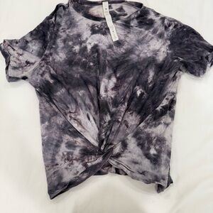 Lululemon Tie-Dye Knot Front Women's Top Size 4